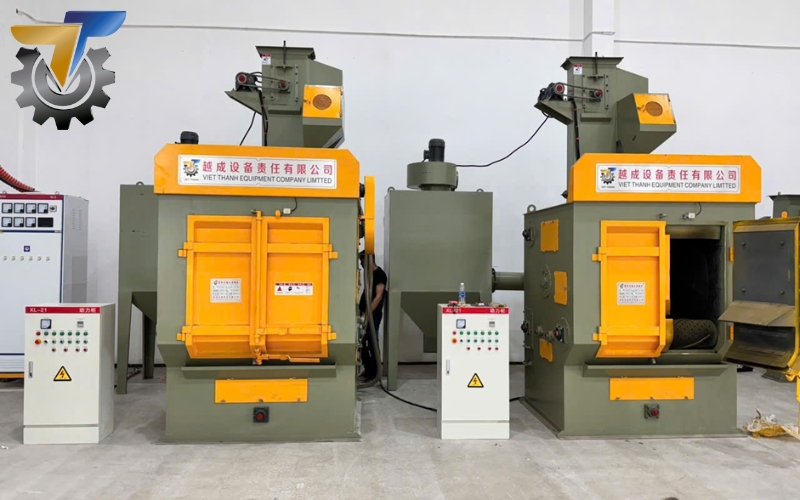 Công nghệ đột phá của máy phun cát mới nhất 2025