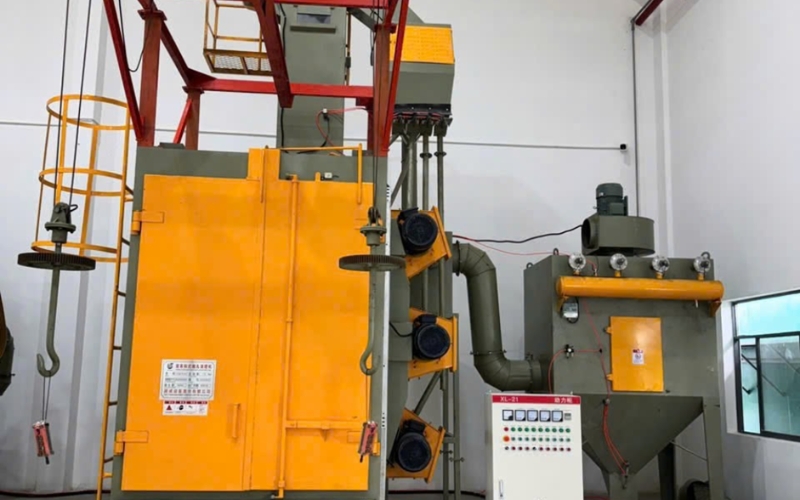 Nguyên tắc hoạt động của máy phun bi