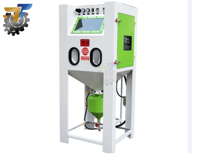 Máy phun cát mini công nghiệp giải pháp xử lý bề mặt hiệu quả