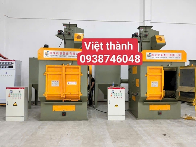 Cách chọn máy phun bi tự động