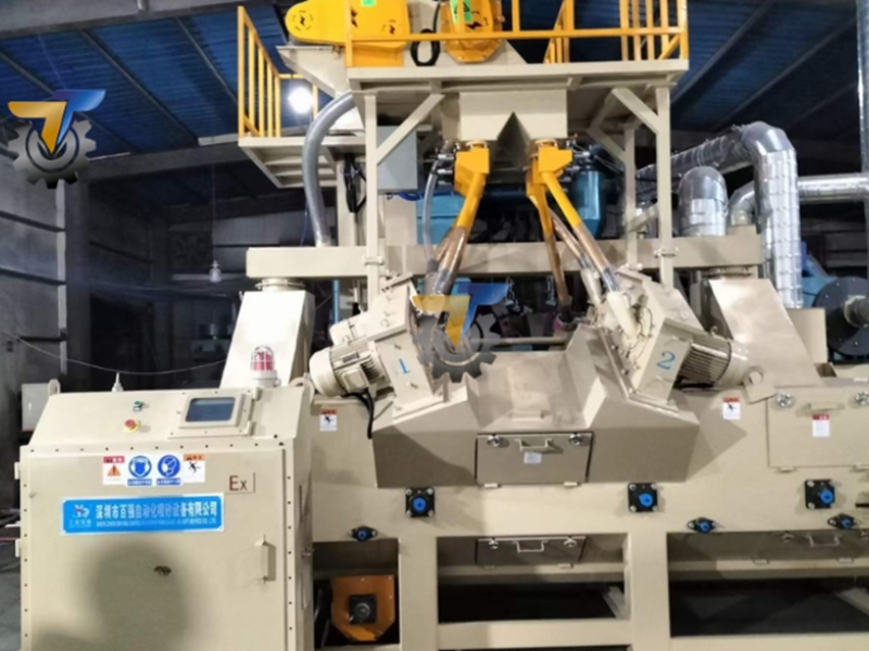 Máy phun bi băng tải con lăn có ưu điểm gì?