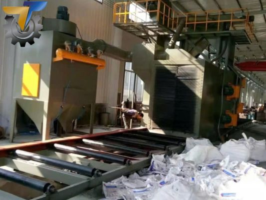 So sánh máy phun bi dầm H và máy phun bi kết cấu thép