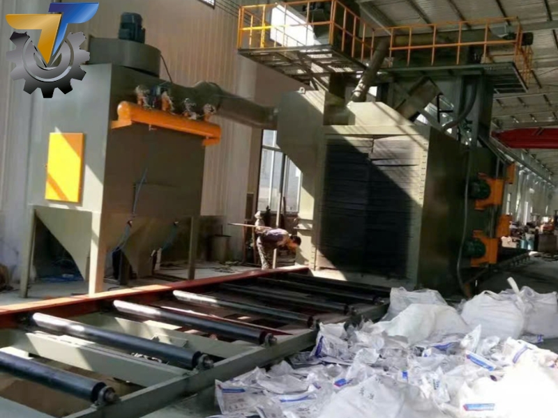 So sánh máy phun bi dầm H và máy phun bi kết cấu thép