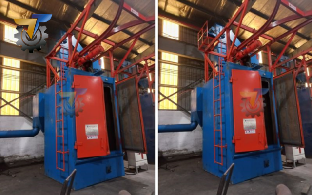 máy phun bi làm sạch chi tiết nhỏ