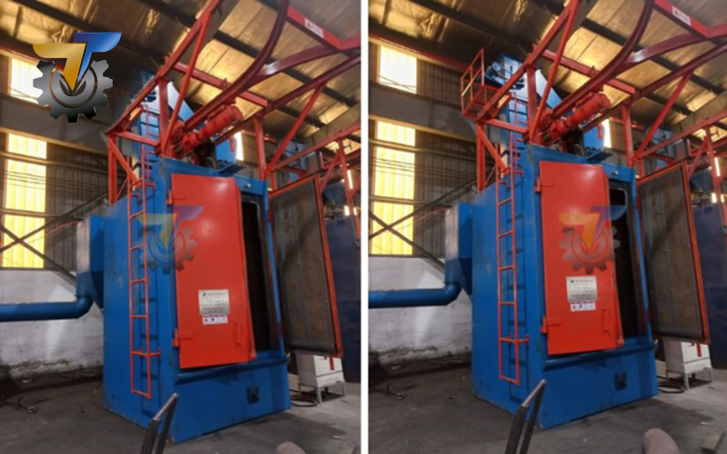 máy phun bi làm sạch chi tiết nhỏ