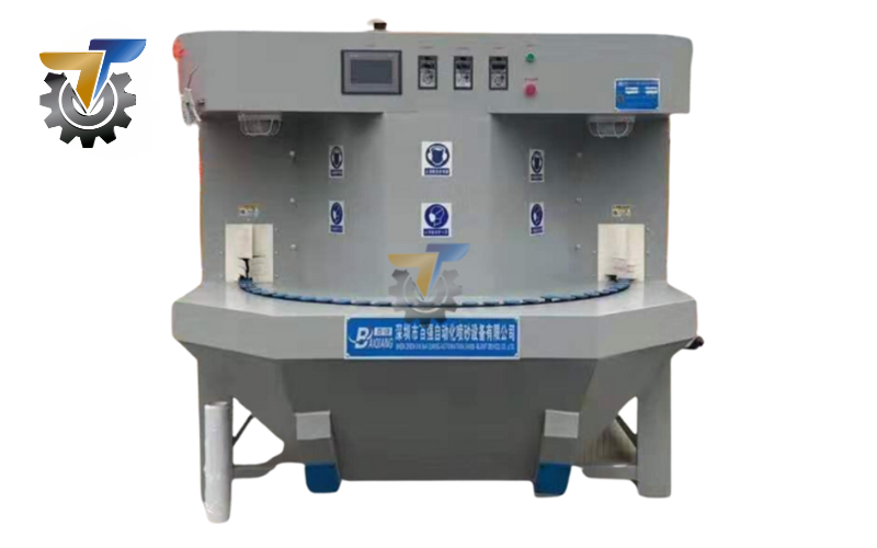 máy phun cát tự động mâm xoay