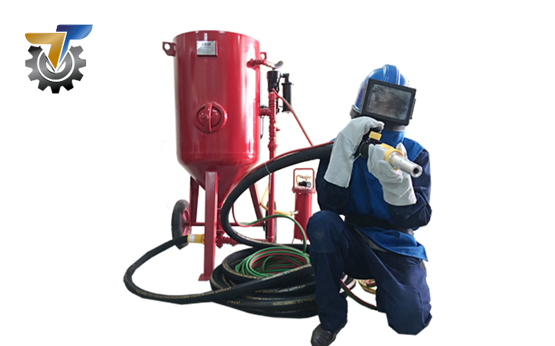 sửa máy phun cát giá rẻ HCM 