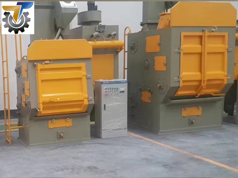 Máy phun cát xử lý bề mặt inox: Giải pháp tối ưu cho ngành công nghiệp kim loại hiện đại