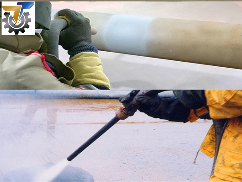 Tổng hợp 5 ứng dụng máy phun cát trong gia công cơ khí