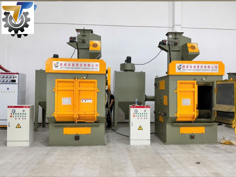 Cách xử lý gỉ sét bằng máy phun bi chất lượng, hiệu quả