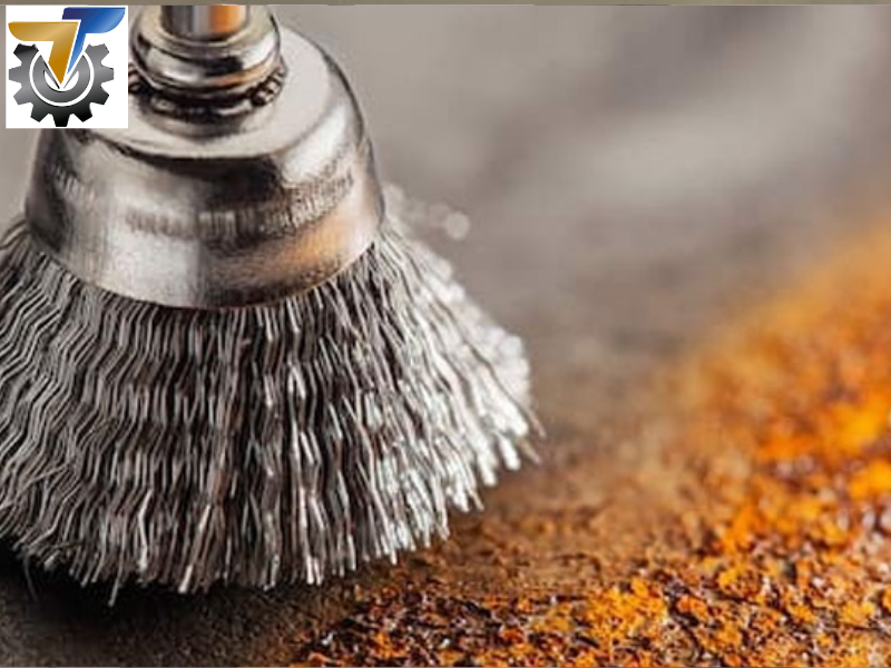 Cách xử lý gỉ sét bằng máy phun bi chất lượng, hiệu quả