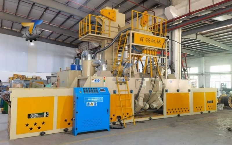 máy phun bi dạng băng tải bao nhiêu tiền