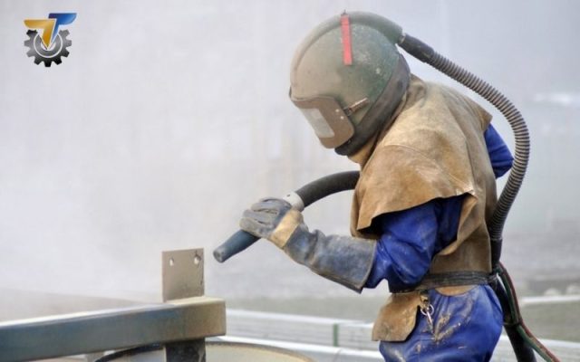 máy phun cát thủ công giá rẻ