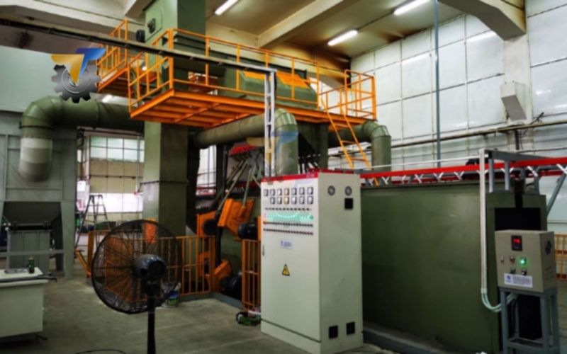 sửa máy phun bi tại HCM