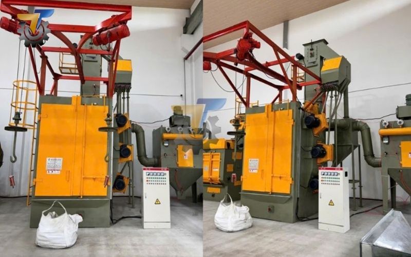 sửa máy phun bi tại HCM