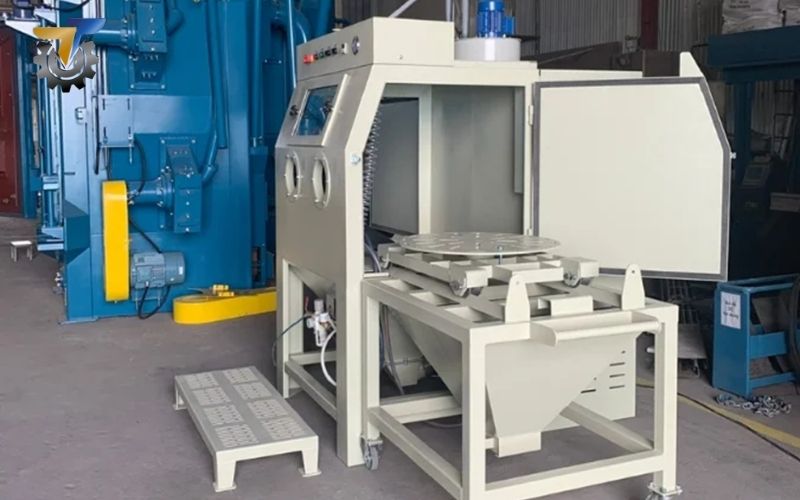 tổng kho cung cấp máy phun cát 