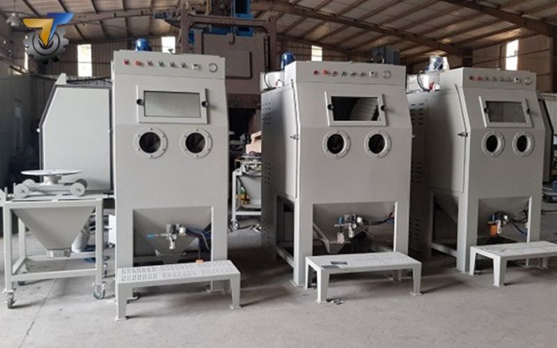 tổng kho cung cấp máy phun cát 