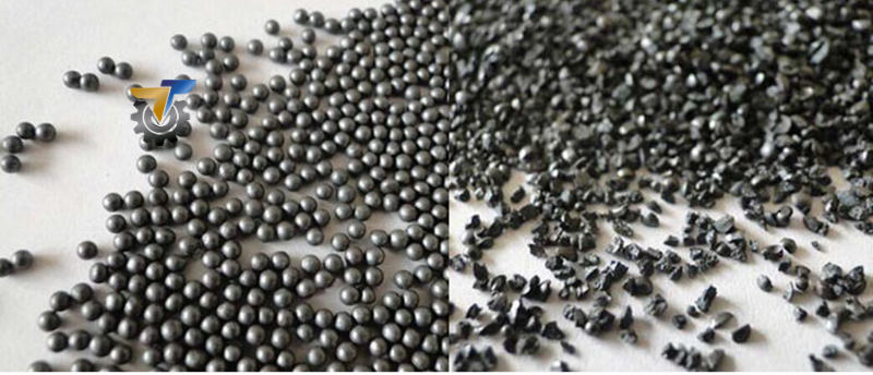 chọn loại hạt bi thép phù hợp với máy phun bi