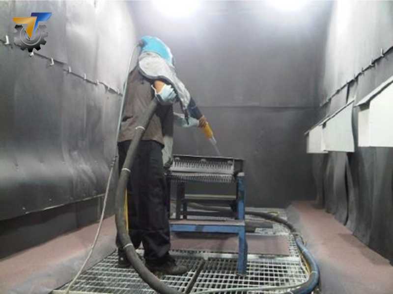 có mấy loại máy phun cát