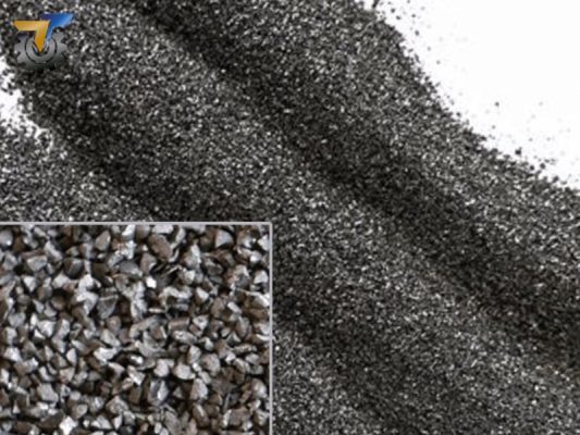 cát thép đánh rỉ sét