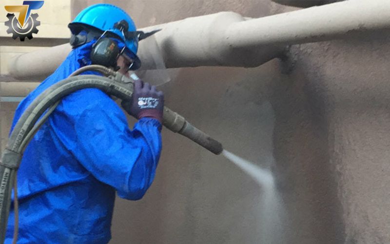 đơn vị cung cấp vật liệu phun cát