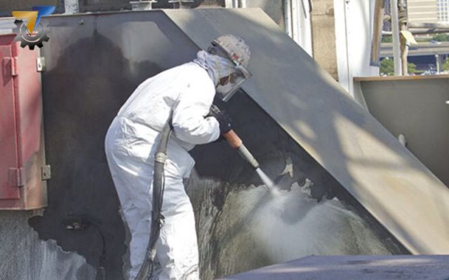 máy phun cát không phun được