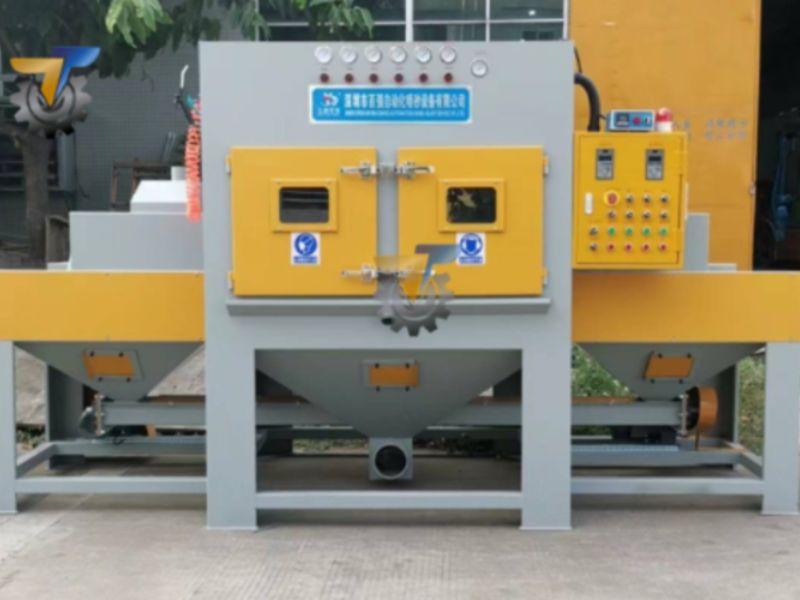 máy phun cát xử lý bề mặt trước khi sơn