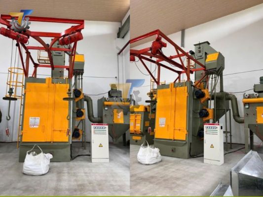 khi nào nên dùng máy phun bi móc treo