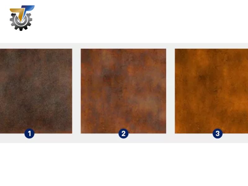 vì sao bề mặt sau phun cát bị không đều màu