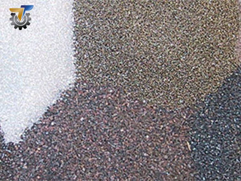 vì sao bề mặt sau phun cát bị không đều màu